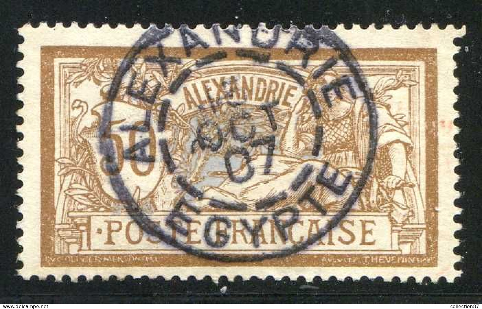 Réf 80 > ALEXANDRIE < N° 30 Ø Bien Centré Oblitéré Avec Magnifique Cachet 1907 Egypte < Ø Used -- - Gebraucht