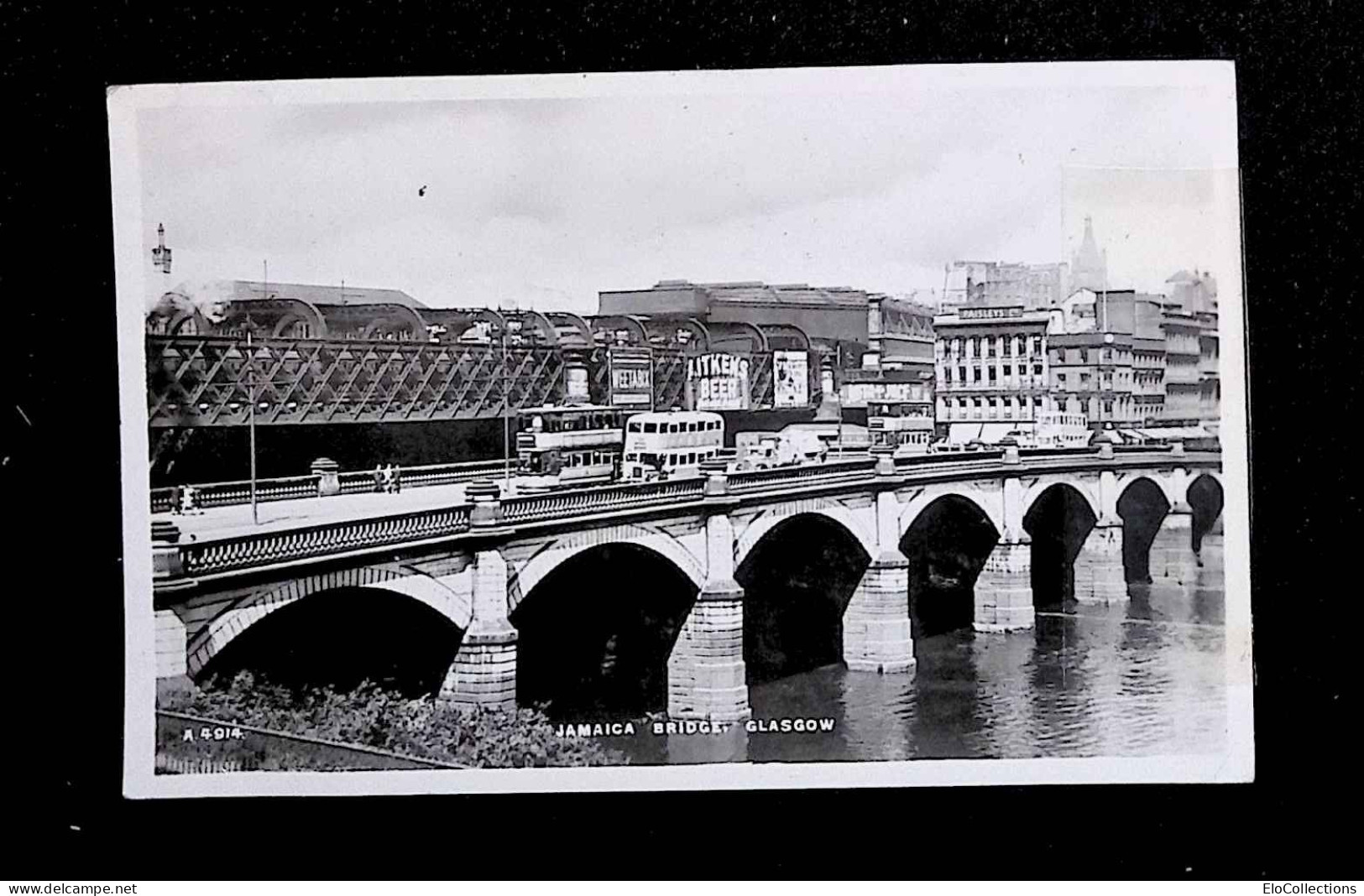 Cp, Ecosse, Lanarkshire, Glasgow, Jamaica Bridge, Voyagée 1960, Ed. J B White - Lanarkshire / Glasgow