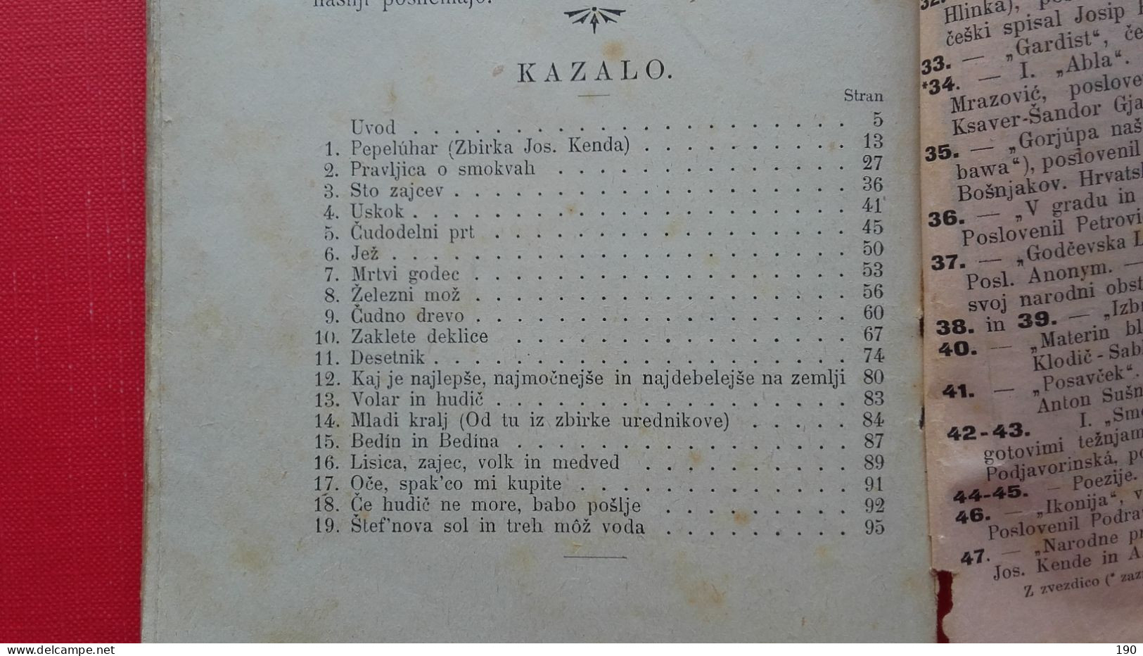 Gorica.Goriska Tiskarna.A.Gabrscek.Slovanska Knjiznica.Narodne Pripovedke.V Soških Planinah III - Langues Slaves