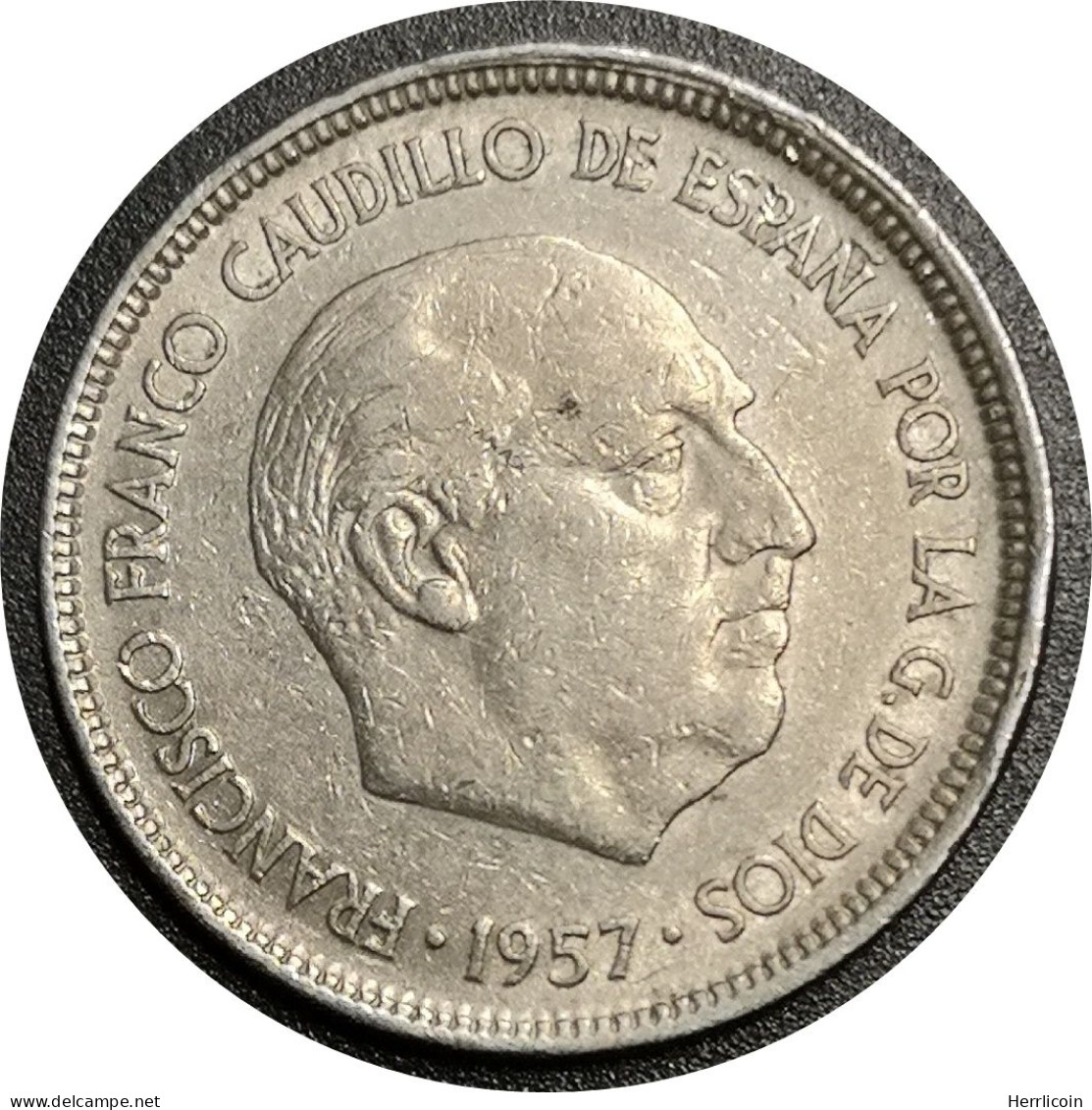 5 Pesetas 1965 Espagne, Franco 1957, Monnaie De Collection - 5 Pesetas