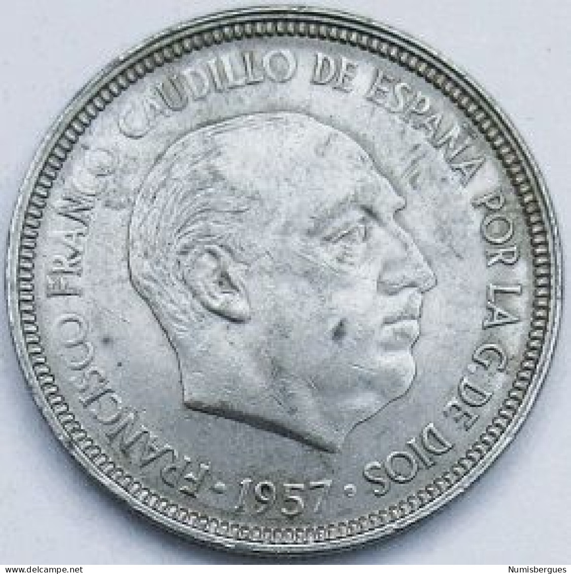 Pièce De Monnaie 5 Pesetas 1960 - 5 Pesetas