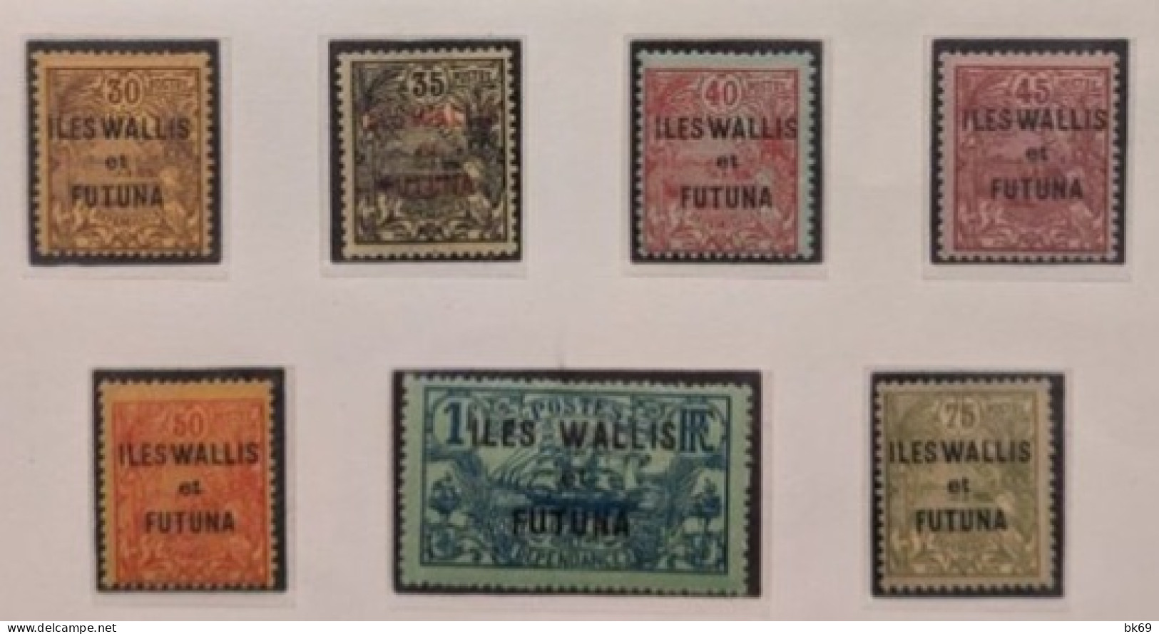 Wallis & Futuna N° 1 Au 15* - Used Stamps