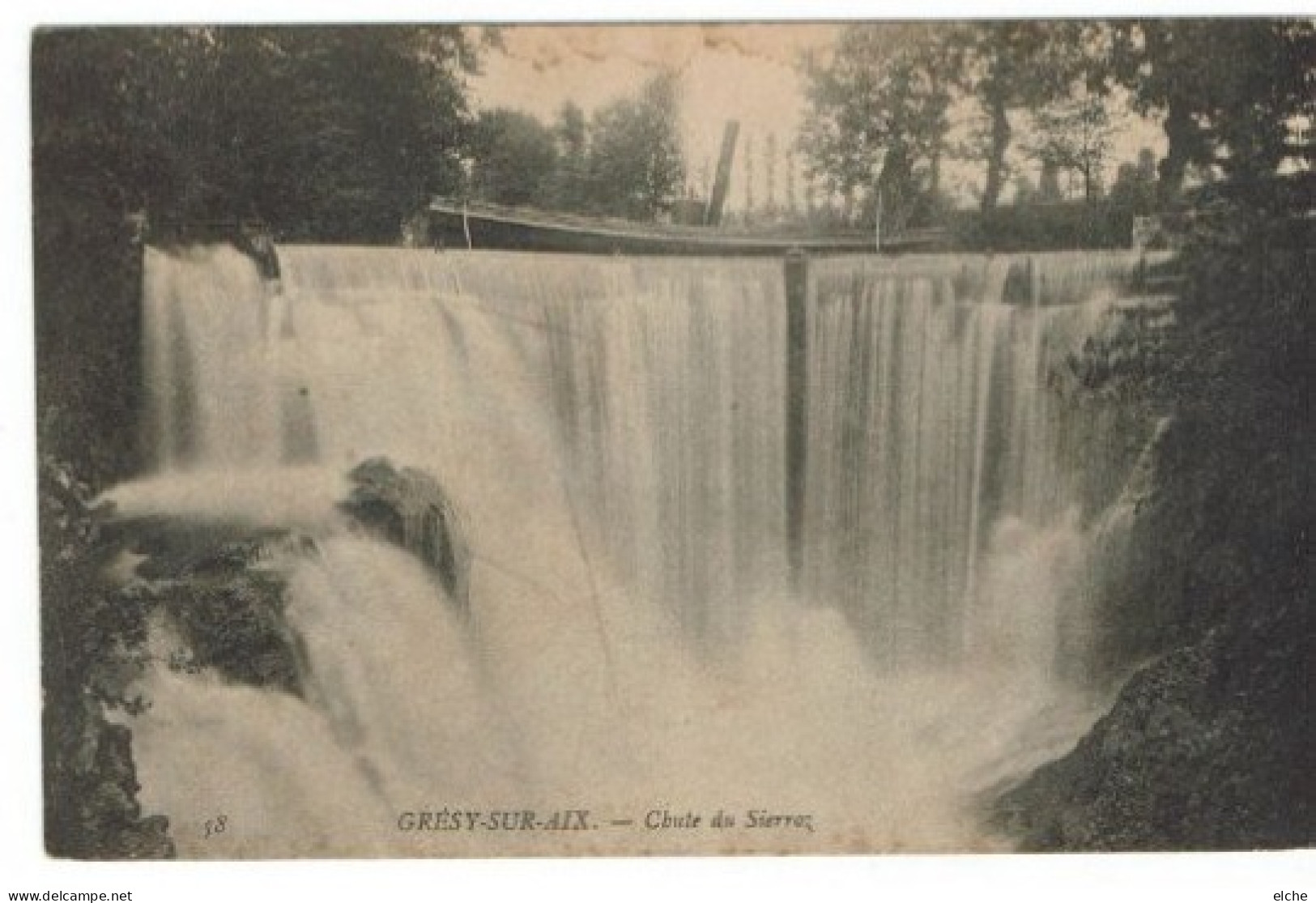 Grésy Sur Aix. Chute Du Sierroz - Gresy Sur Aix