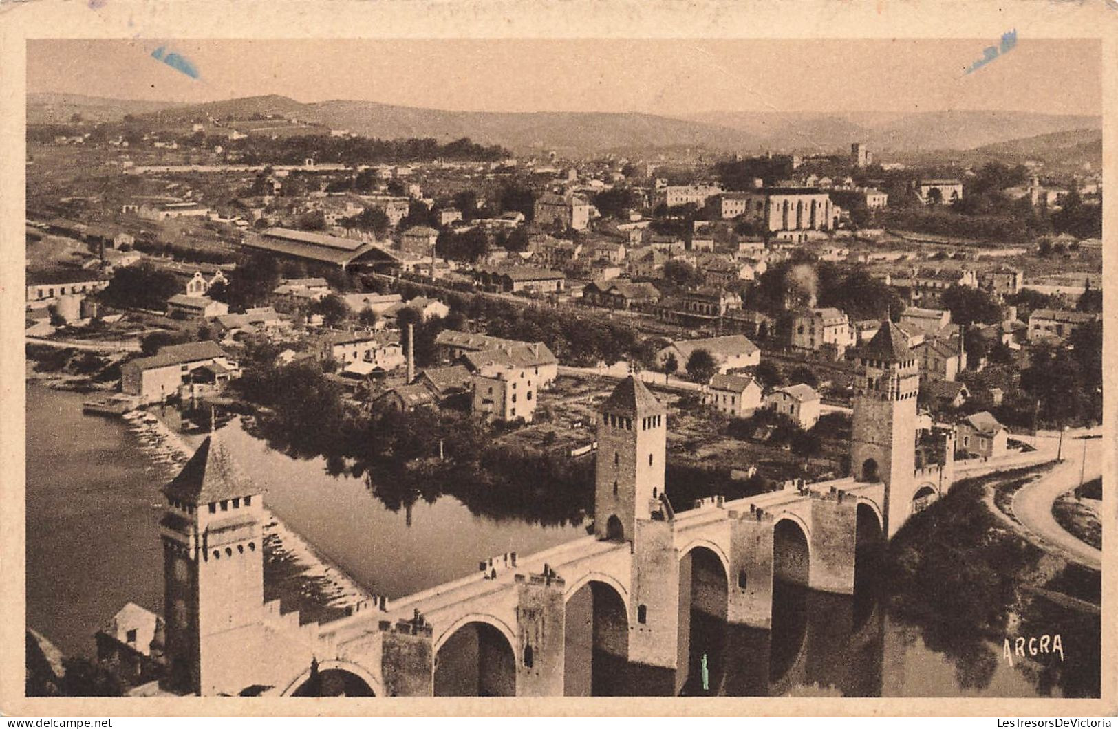 FRANCE -  Cahors -  Le Pont Valeutré (XIVème Siècle) - Carte Postale Ancienne - Cahors