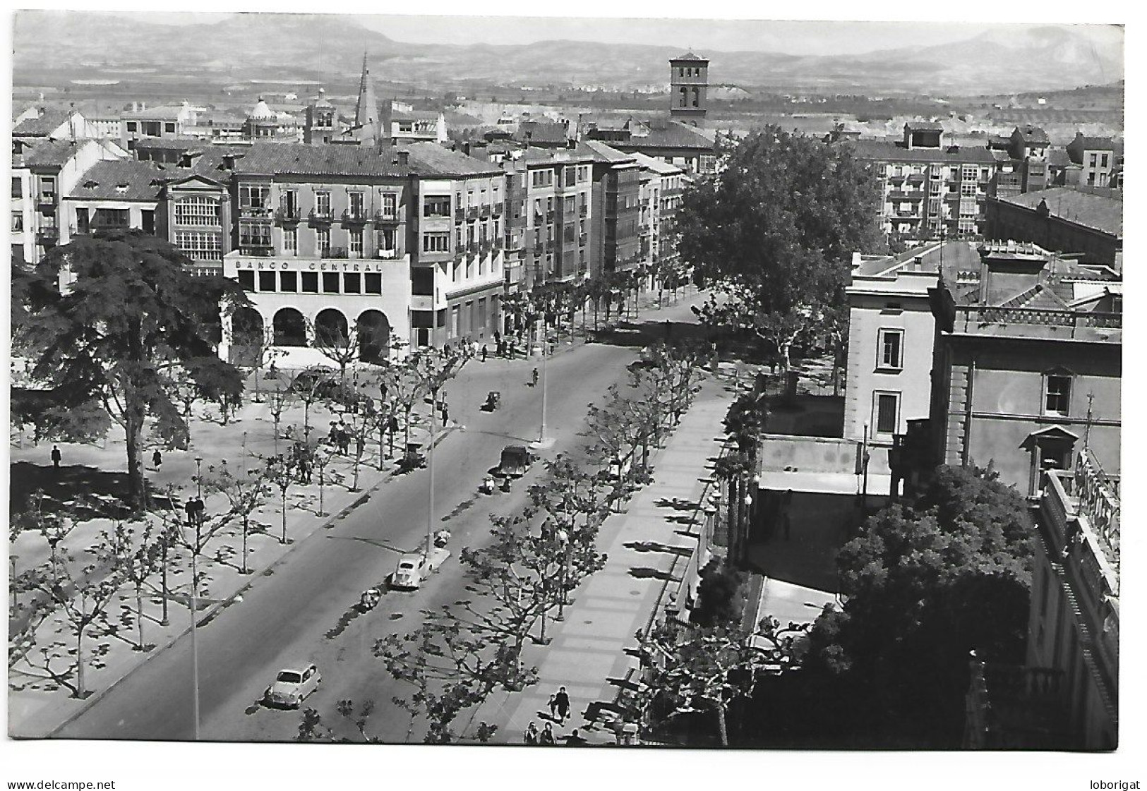 VISTA DEL MURO DEL CARMEN / VIEW OF MURO DEL CARMEN.- LOGROÑO.- ( ESPAÑA ) - La Rioja (Logrono)