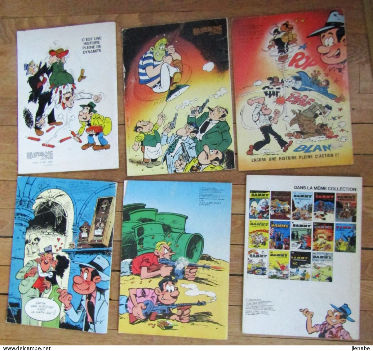 SAMMY Par BERCK Et CAUVIN Lot De 5 EO + 1 Réédition - Lots De Plusieurs BD