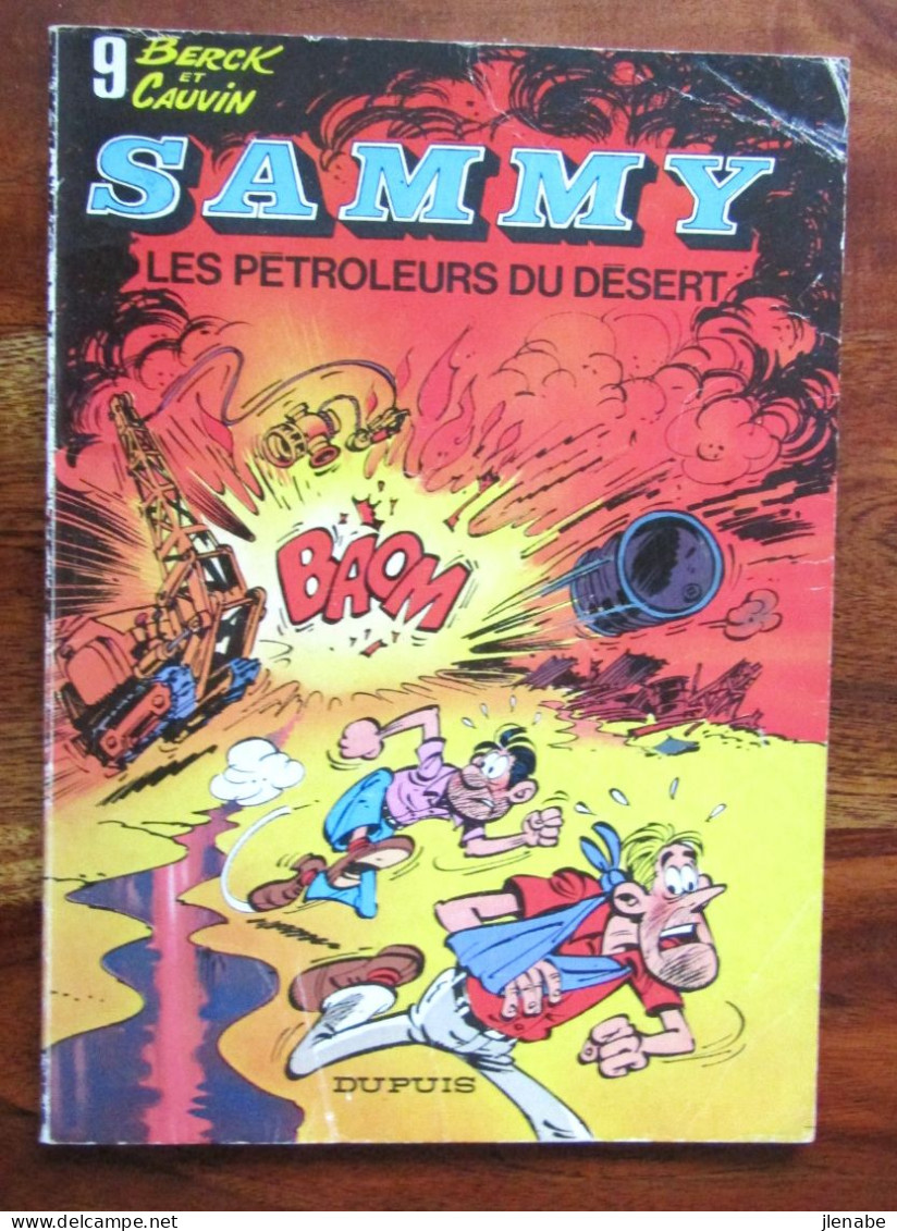 SAMMY par BERCK et CAUVIN Lot de 5 EO + 1 réédition