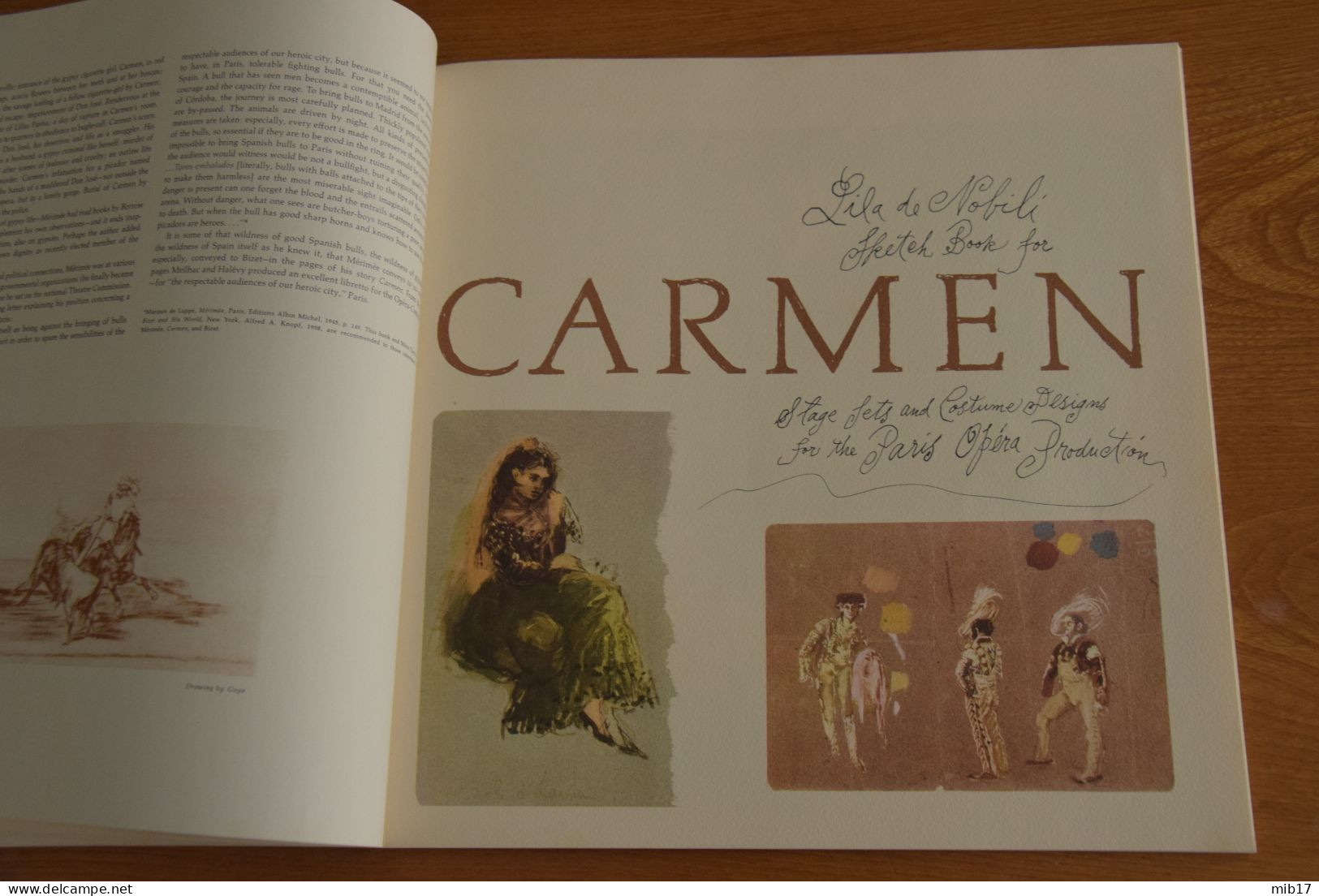 Album 3 disques RCA avec livre en Anglais, parole des actes en Français et Anglais- Carmen VON KARAJAN