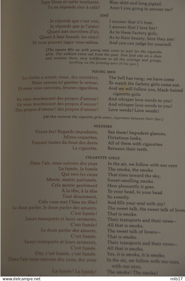 Album 3 disques RCA avec livre en Anglais, parole des actes en Français et Anglais- Carmen VON KARAJAN