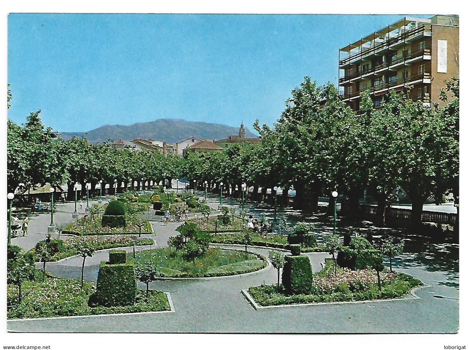 PASEO DE LA VEGA Y JARDINES.-  HARO - LOGROÑO.- ( LA RIOJA ) - La Rioja (Logrono)