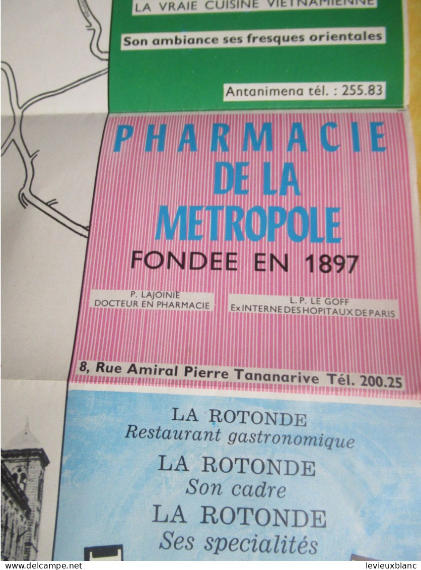 Air Madagascar/Spécialiste de l'Océan Indien/Madagascar Airtours/Dépliant publicitaire/Tananarive/vers  1960-70   PGC551