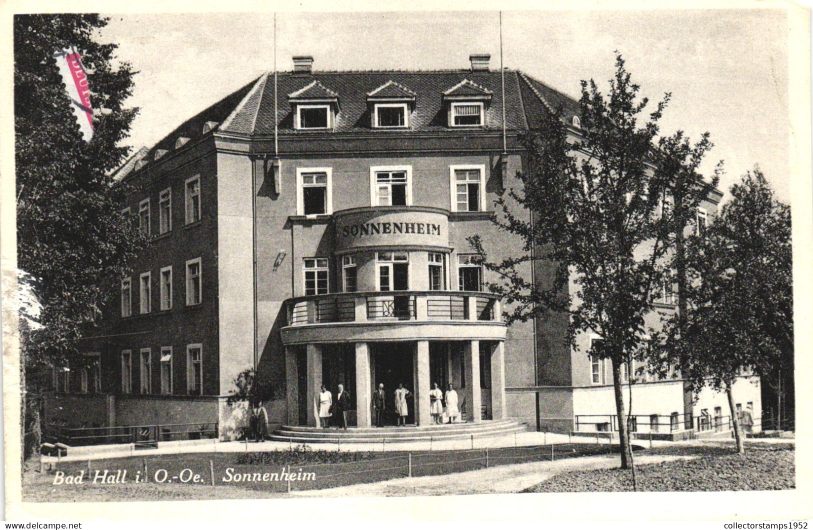 BAD HALL, SONNENHEIM, ARCHITECTURE, AUSTRIA, POSTCARD - Bad Hall