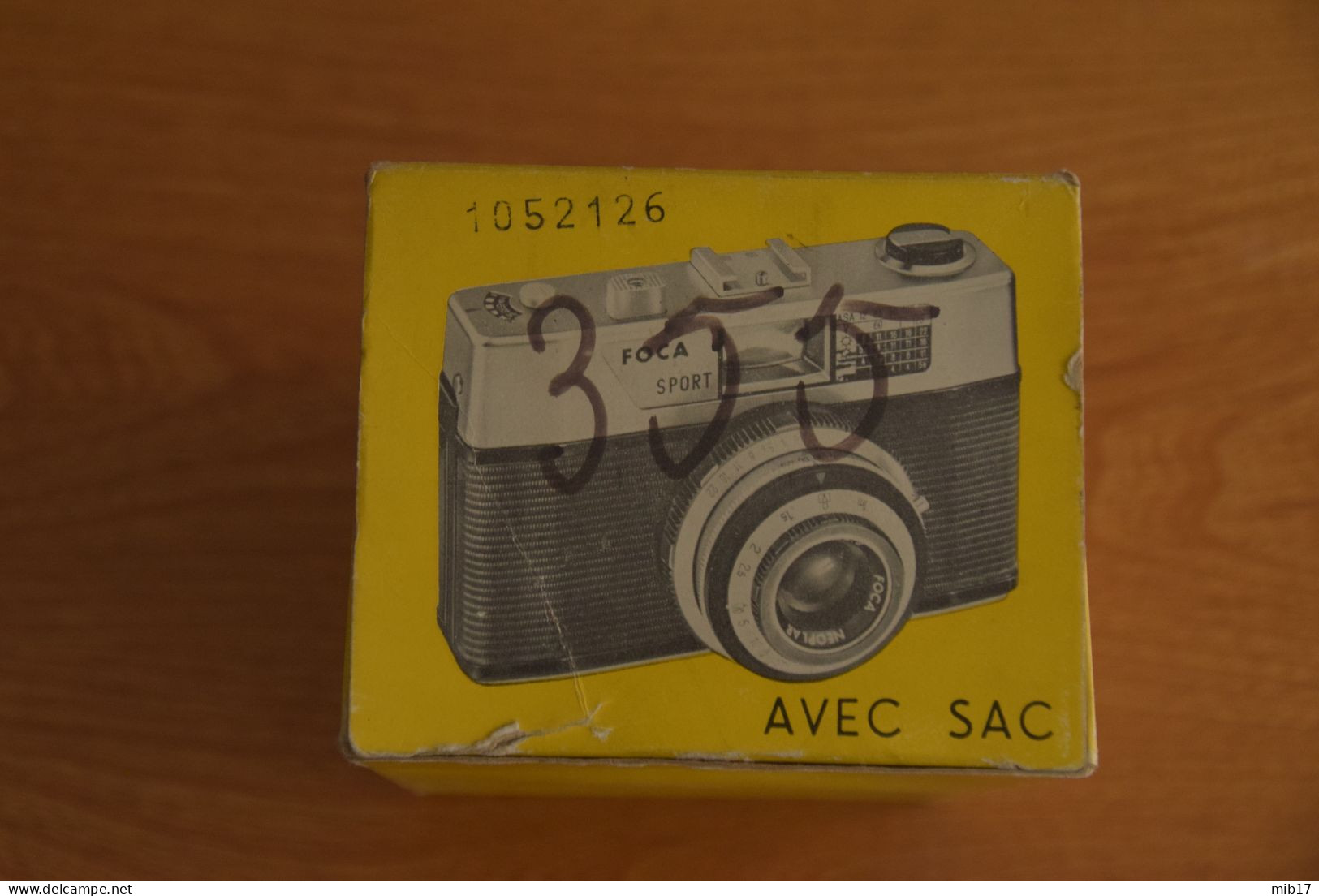 ancien appareil photo FOCA FOCASPORT avec boite,sac et mode d'emploi film 135 24x36
