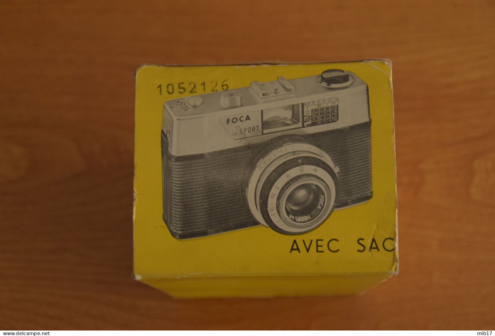 ancien appareil photo FOCA FOCASPORT avec boite,sac et mode d'emploi film 135 24x36