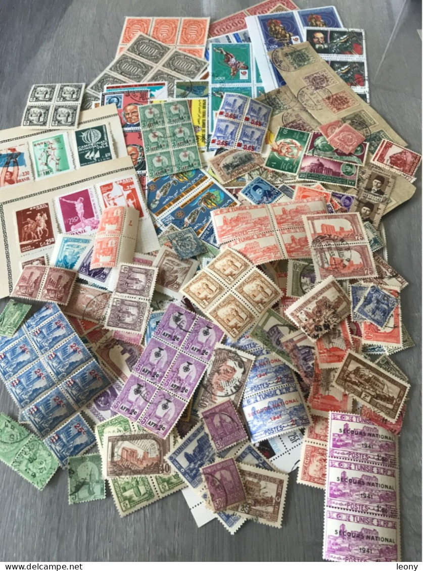 LOT  De TIMBRES  De  DIVERS PAYS  - NEUFS & OBLITERES - Lots & Kiloware (mixtures) - Min. 1000 Stamps