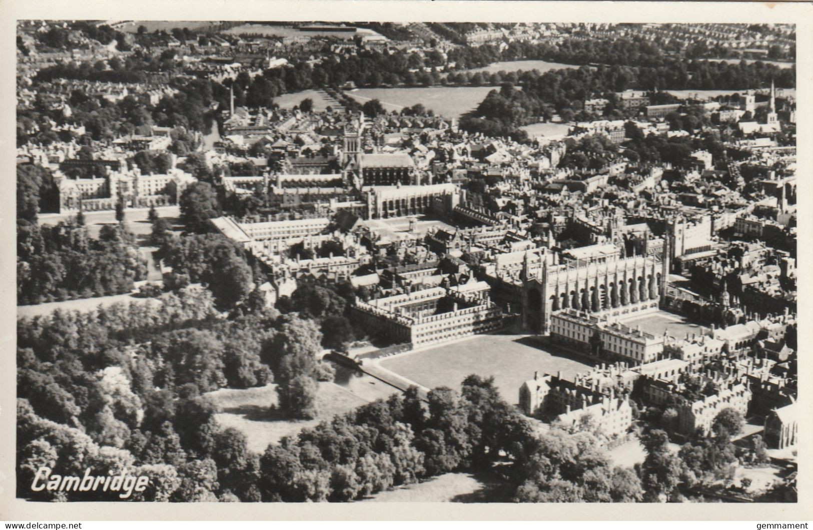 CAMBRIDGE AERIAL VIEW - Cambridge