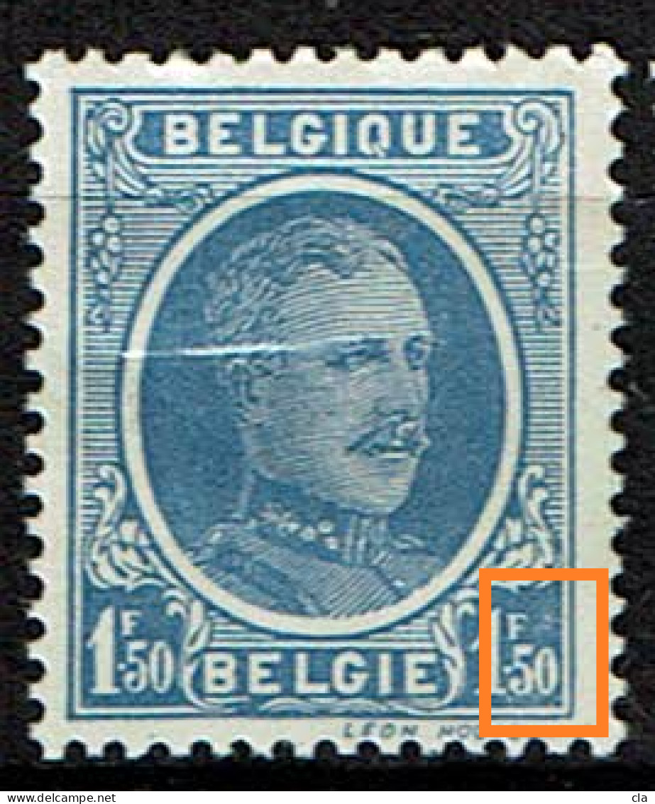 207  **  LV 23  Point Blanchâtre 50 Droit  (pas De Griffe Blanche, Scan) - 1901-1930