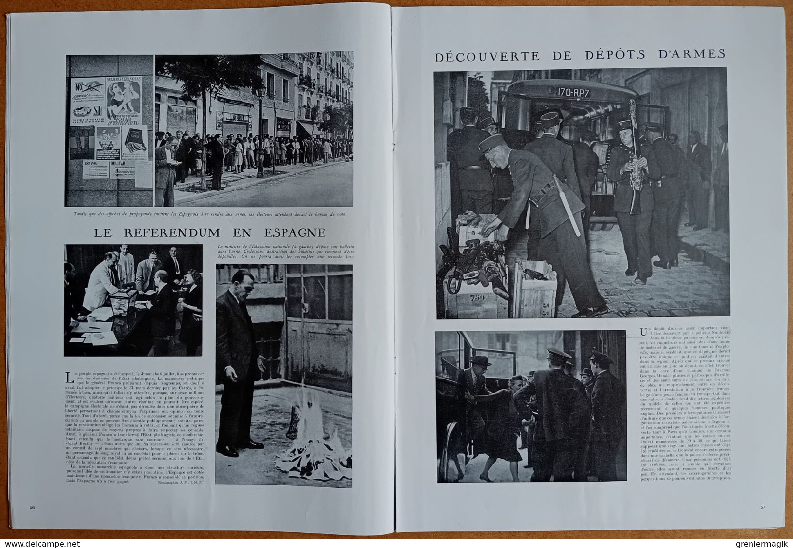 France Illustration N°94 19/07/1947 Fiançailles Princesse Elisabeth/Un Voyage En URSS/Marché Aux Puces/Grèce/Rhin - General Issues