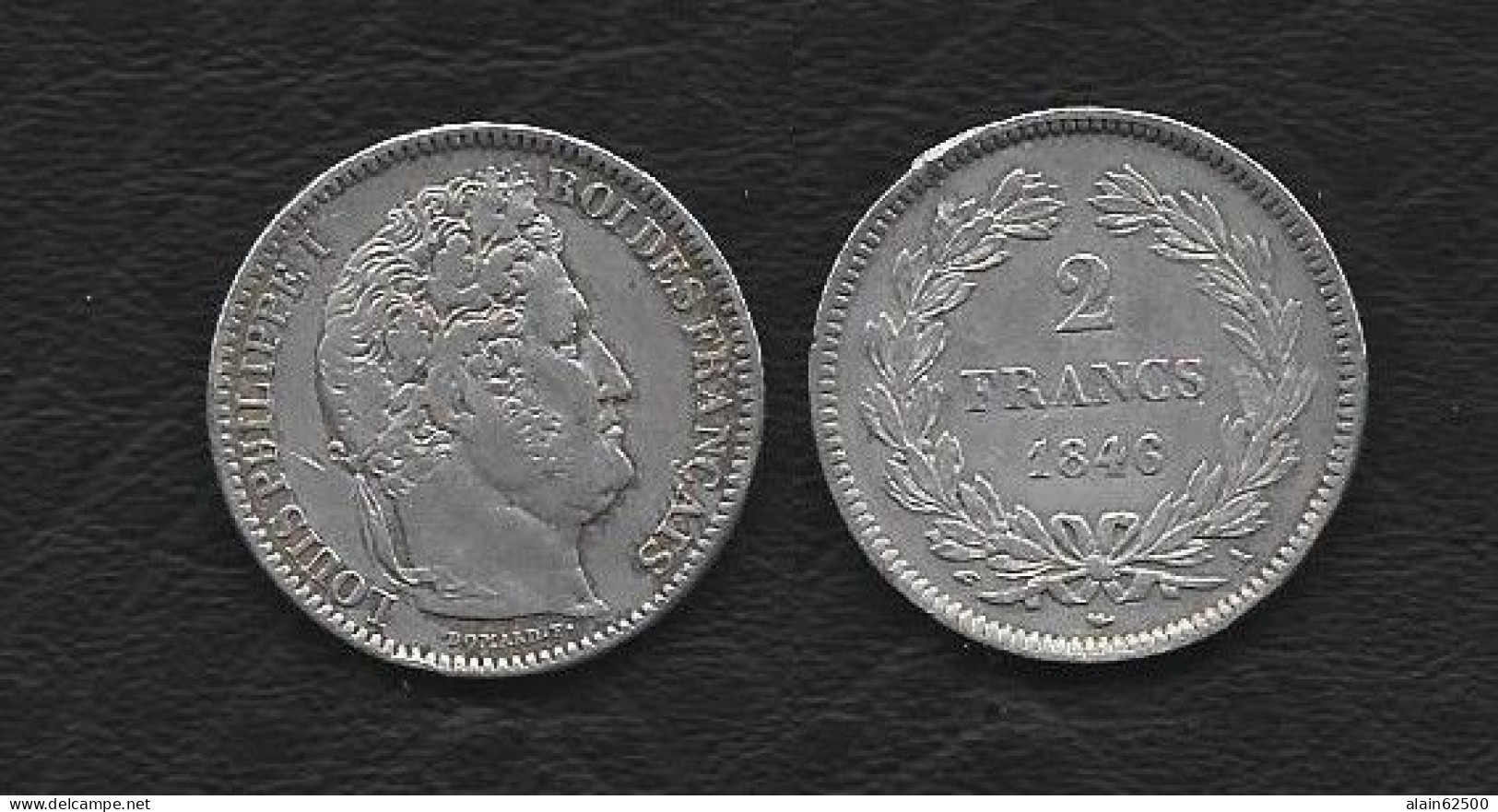 LOUIS-PHILIPPE I . 2 FRANCS 1846 A ( PARIS ) . - 2 Francs