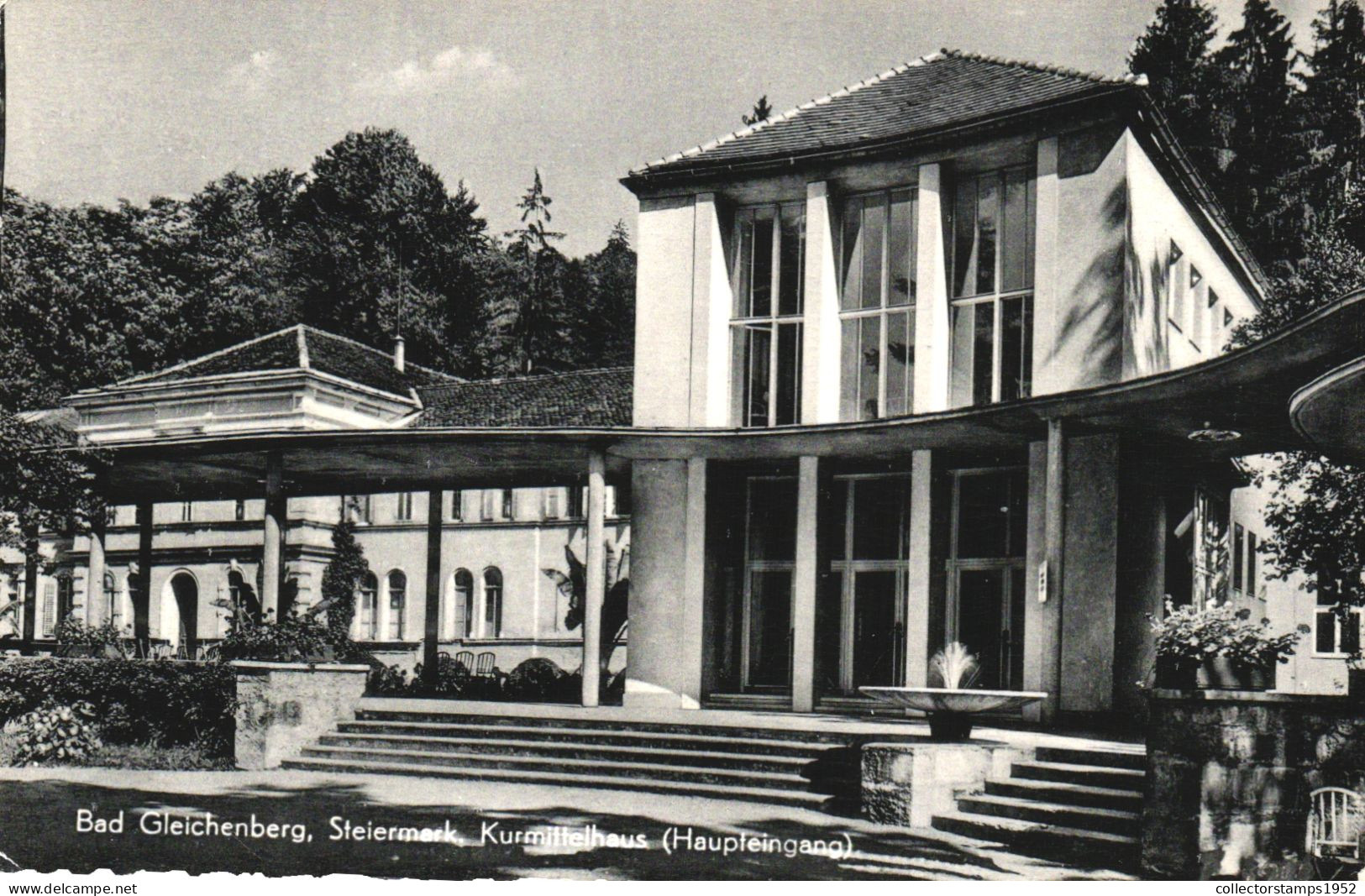 BAD GLEICHENBERG, STYRIA, ARCHITECTURE, FOUNTAIN, SPA TOWN, AUSTRIA, POSTCARD - Bad Gleichenberg