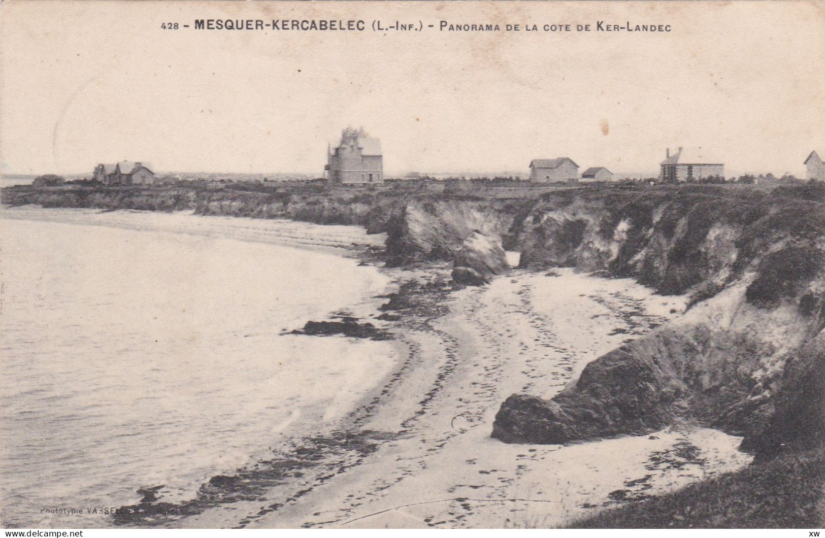 MESQUER-KERCABELLEC -44- Panorama De La Pointe De Ker-Landec - A17586/87 - Mesquer Quimiac