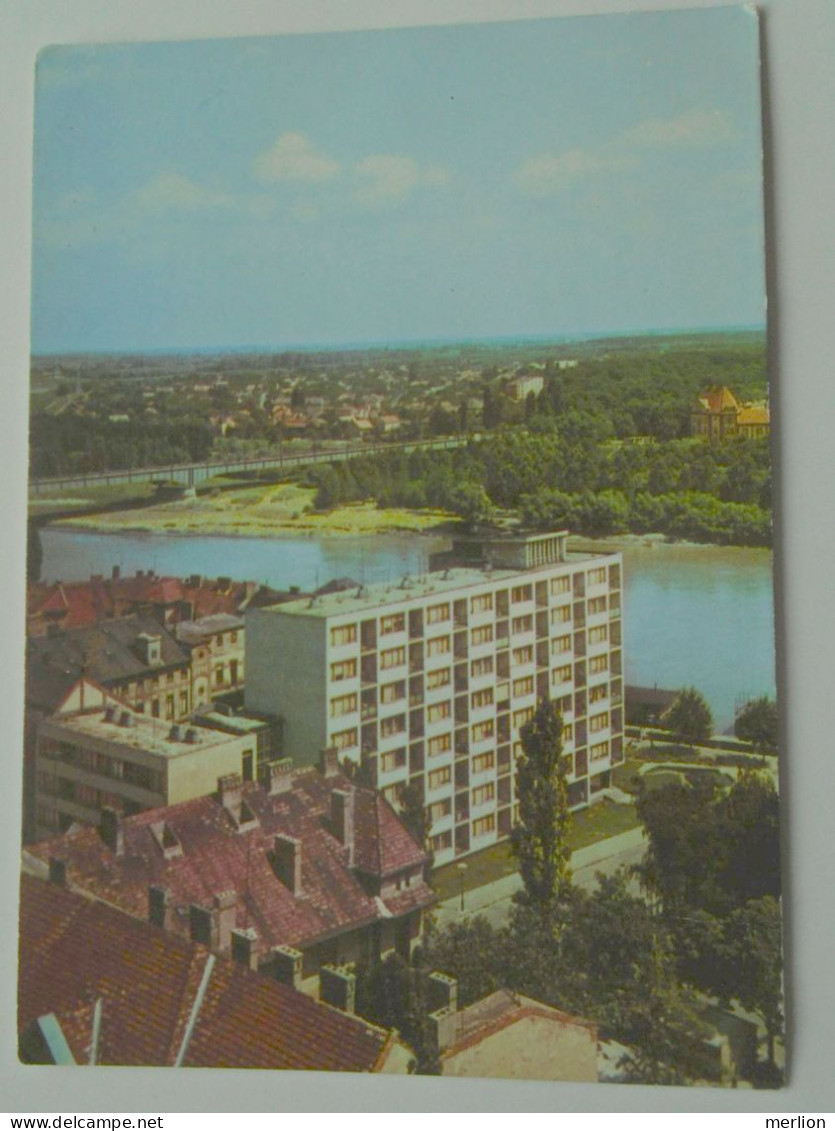 D200762    Hungary   Postcard   Szeged  - Postmark  Szegedi Szabadtéri Játékok  1968 - Marcophilie