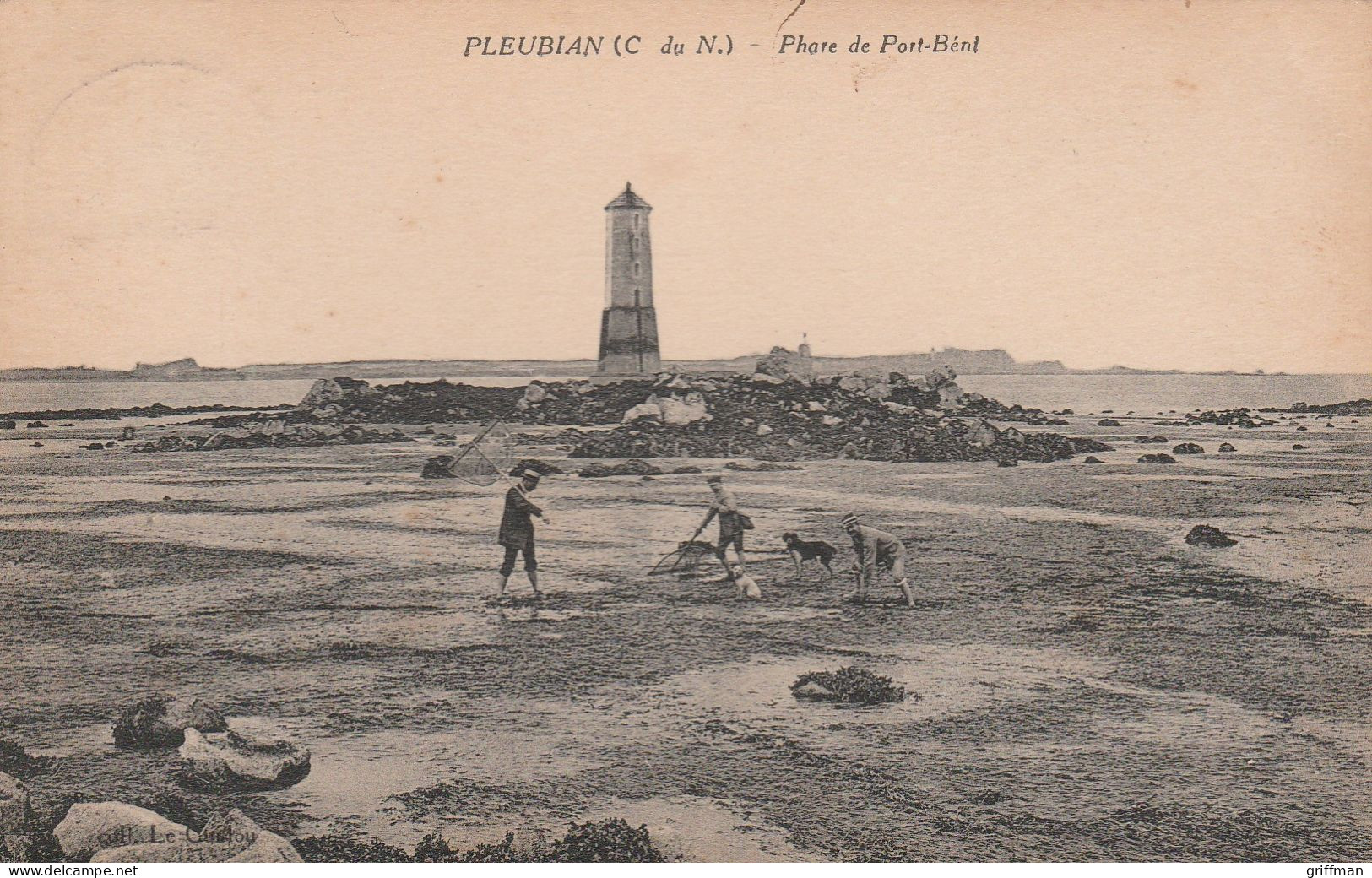PLEUBIAN PHARE DE PORT-BENI 1933 TBE - Pleubian