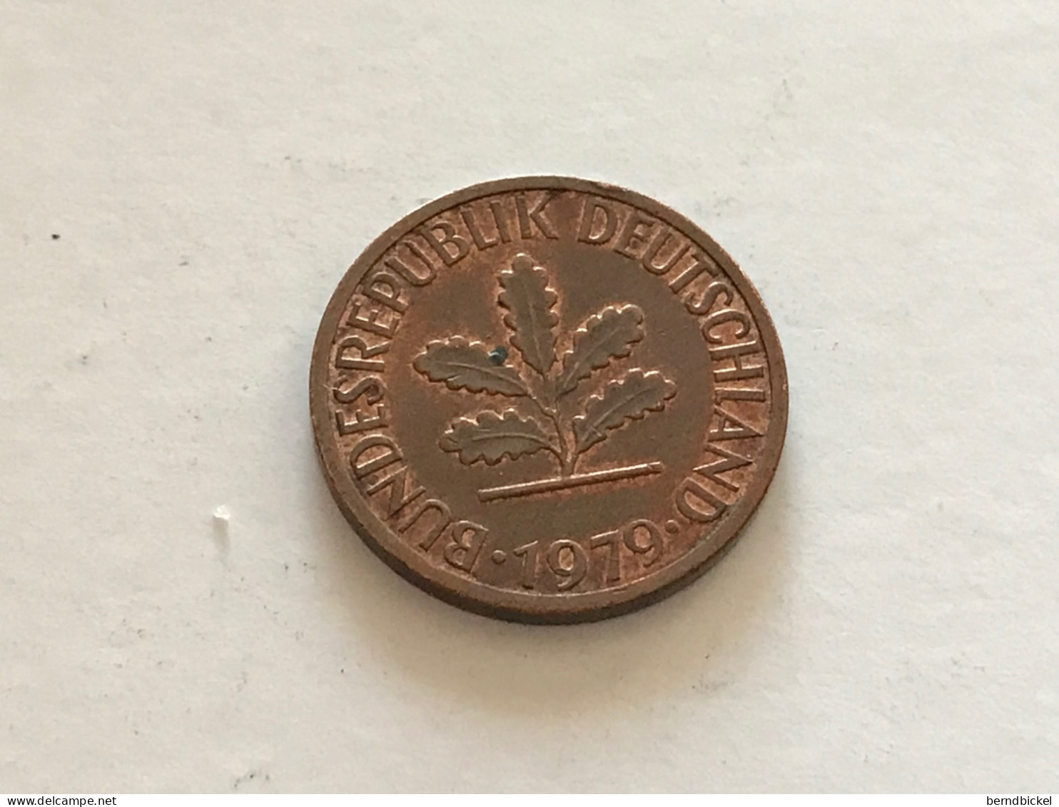 Münze Münzen Umlaufmünze Deutschland 1 Pennig 1979 Münzzeichen G - 1 Pfennig