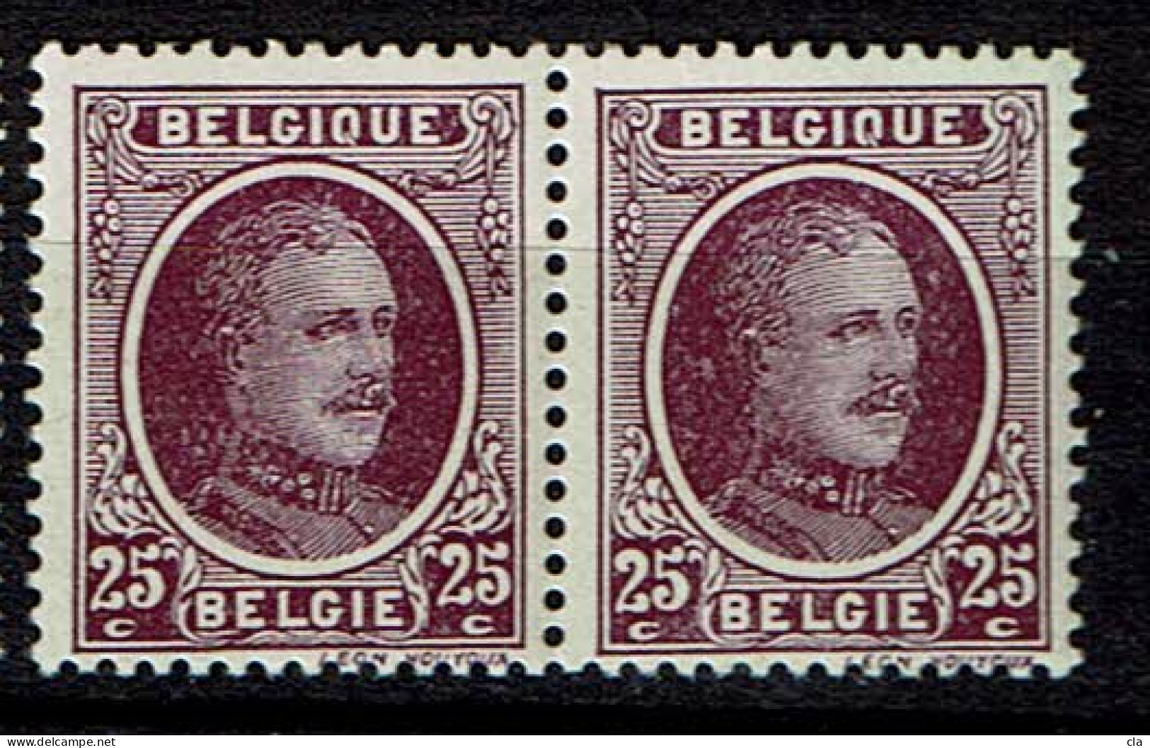 197  Paire  **  LCV 4  Strié  (X2) - 1901-1930