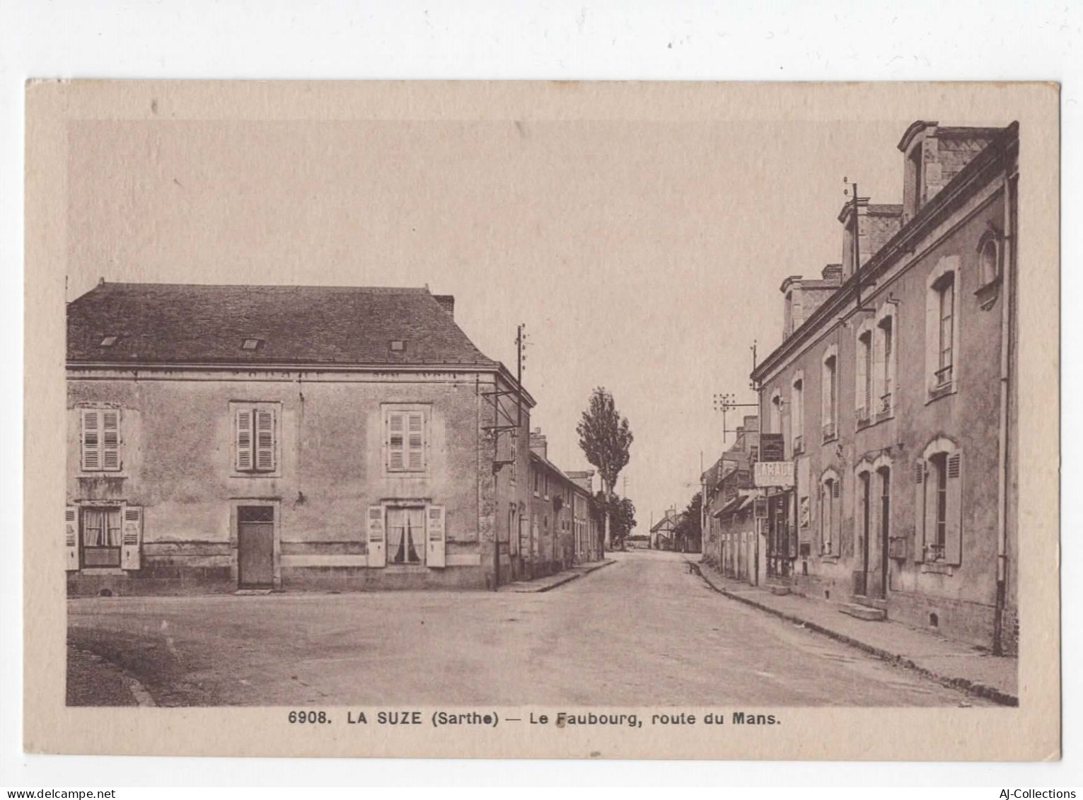 AJC - La Suze Le Faubourg Route Du Mans - La Suze Sur Sarthe