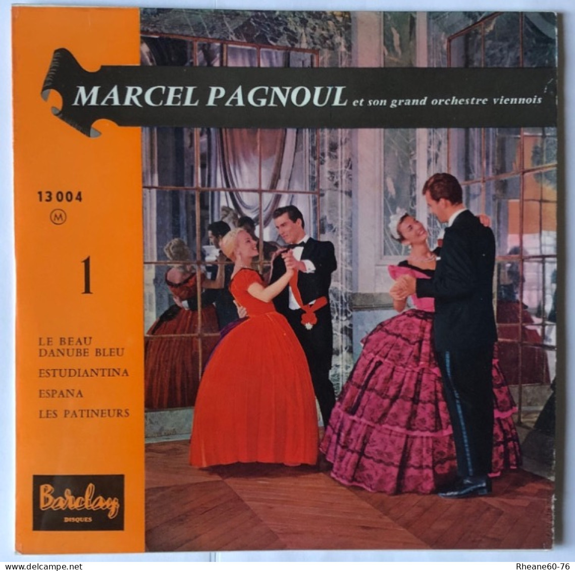 Barclay Disques 13004 Médium 45T EP - Volume 1 - Marcel Pagnoul Et Son Grand Orchestre Viennois - Special Formats