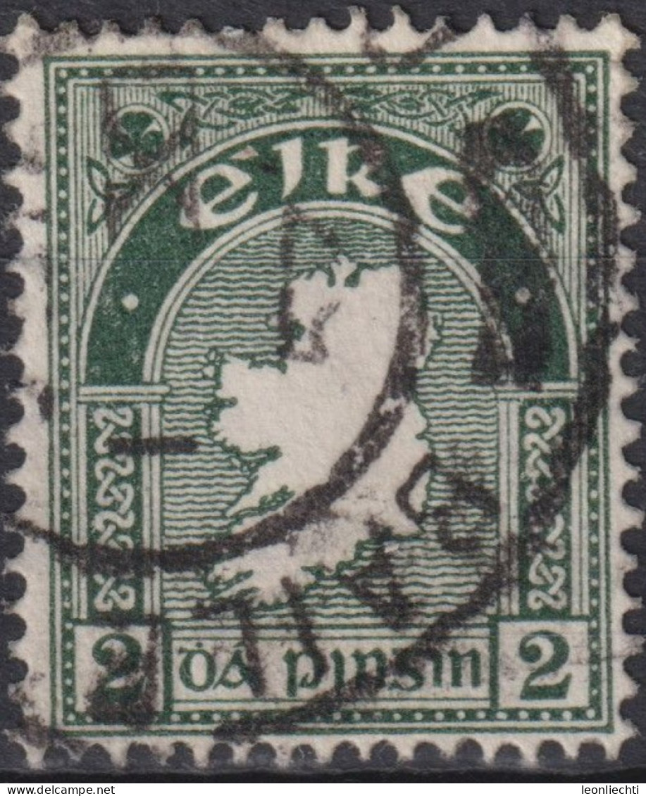 1922 Irland > 1922-37 Irischer Freistaat ° Mi:IE 43A, Sn:IE 68, Yt:IE 43, Map - Used Stamps