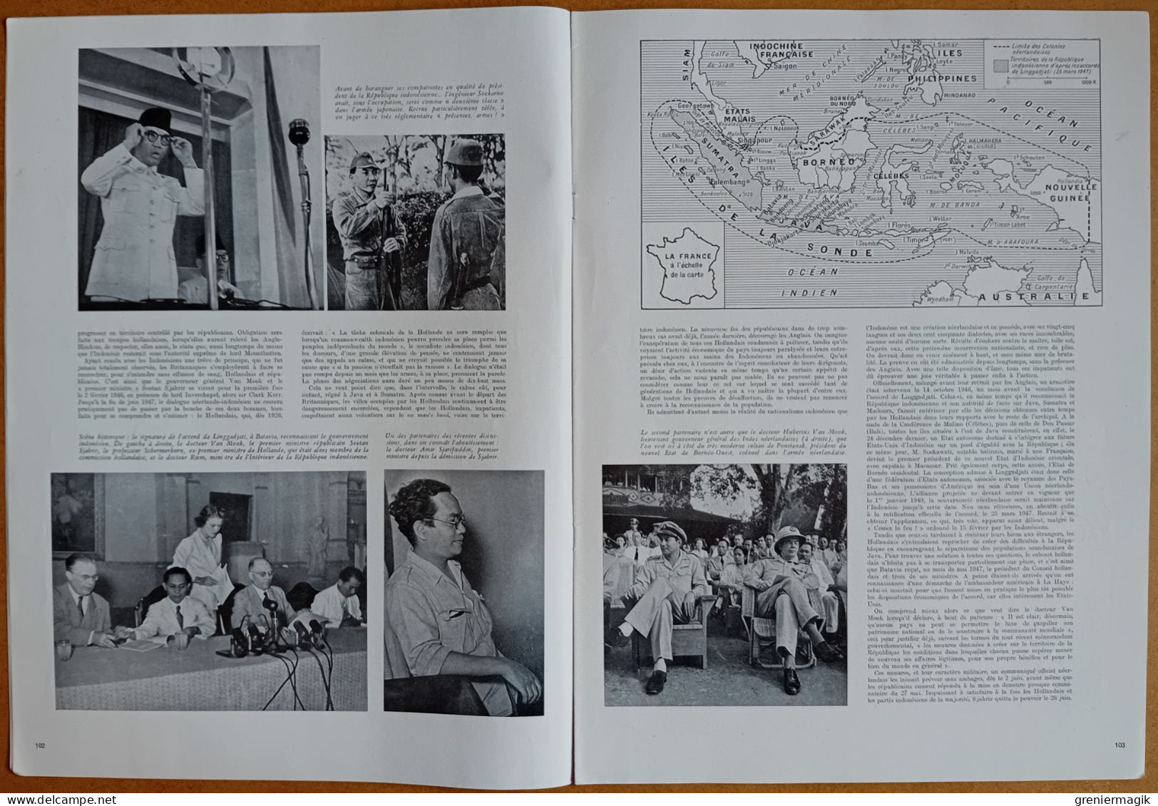 France Illustration N°96 02/08/1947 Circuit Breton/Guerre En Indonésie/En URSS/Antarctique/Birmanie/Balkans Liliu Maniu - General Issues