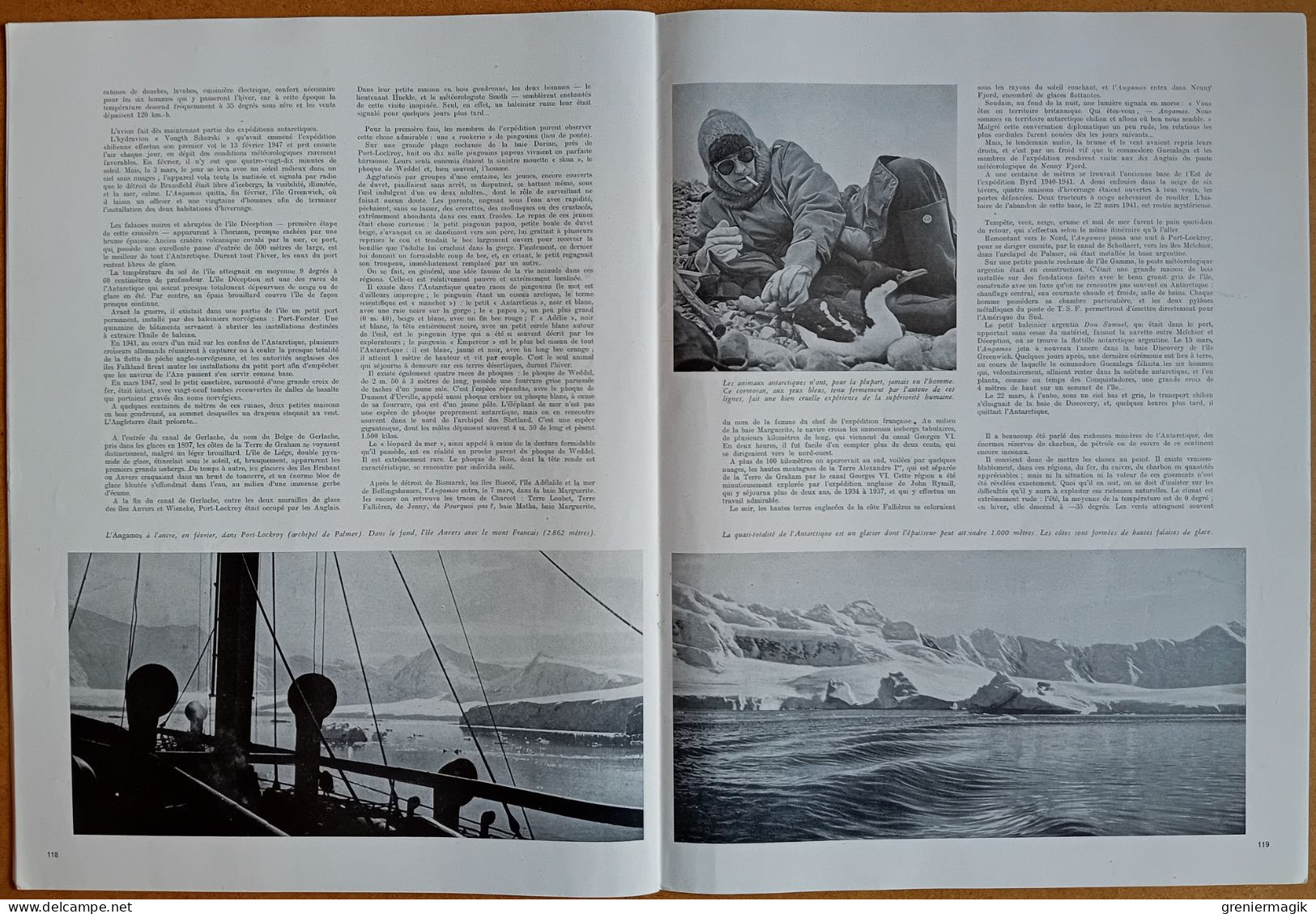 France Illustration N°96 02/08/1947 Circuit breton/Guerre en Indonésie/En URSS/Antarctique/Birmanie/Balkans Liliu Maniu