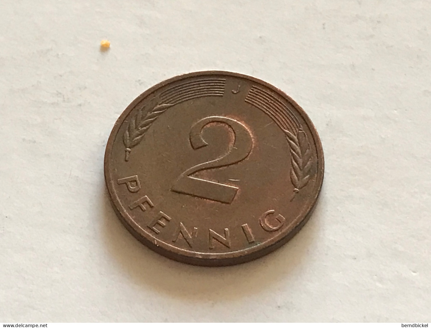 Münze Münzen Umlaufmünze Deutschland 2 Pfennig 1988 Münzzeichen J - 2 Pfennig