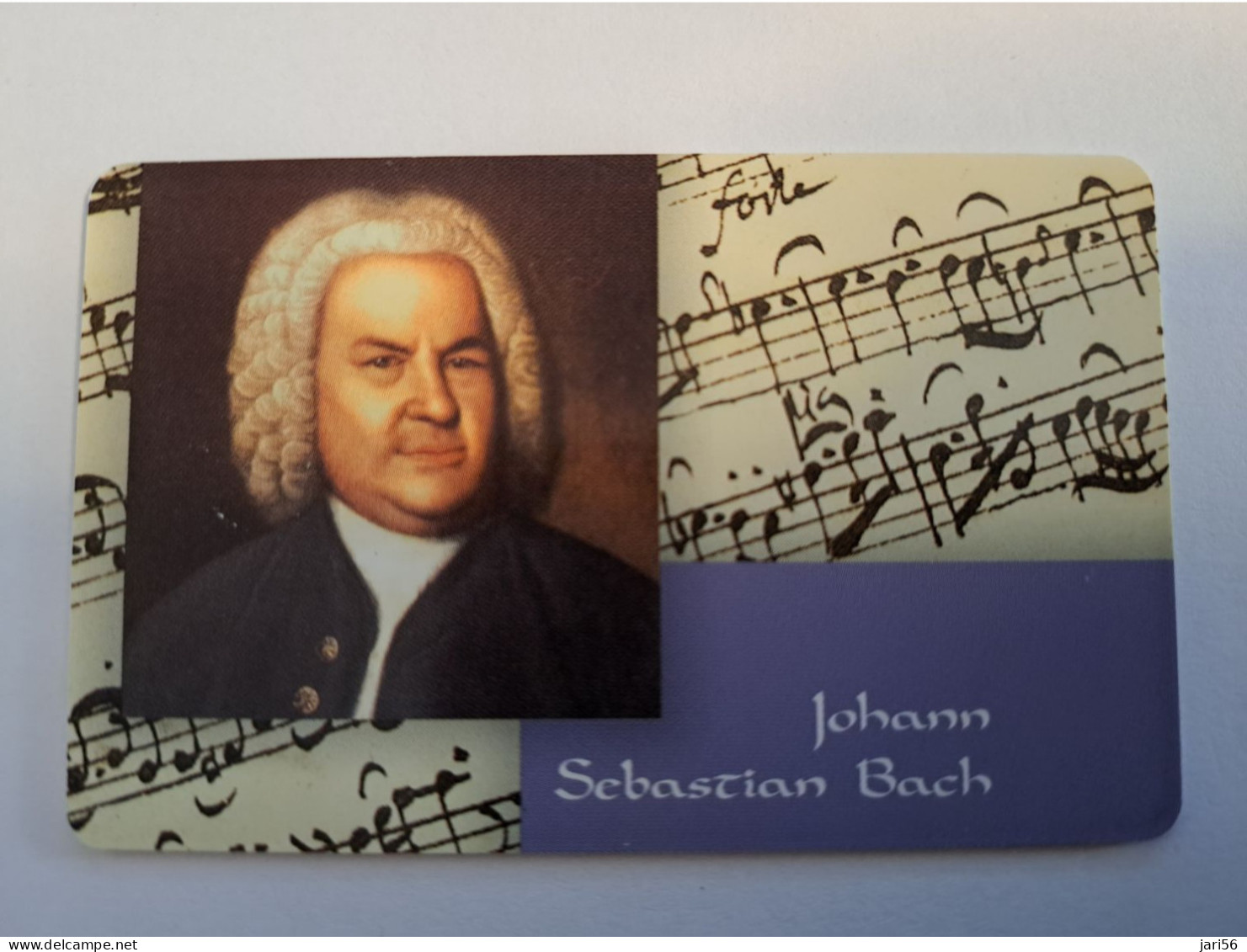 DUITSLAND/ GERMANY  SERIE 5X CHIPCARD  COMPONISTEN / WAGNER/BEETHOVEN/VERDI/MOZART/BACH /  USED    **16176** - K-Series : Serie Clientes