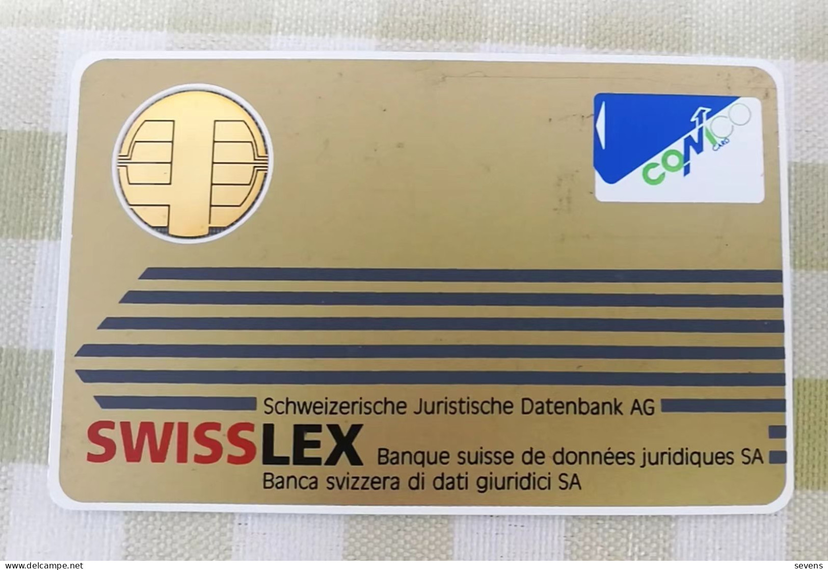 COMCO SwissLex Chip Card - Switzerland