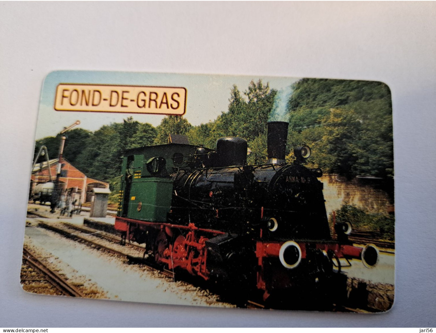 LUXEMBOURG CHIPCARD 120 UNITS/STEAM TRAIN ON CARD/FOND DE GRAS  TT 01   -04-99   ** 16178** - Luxembourg