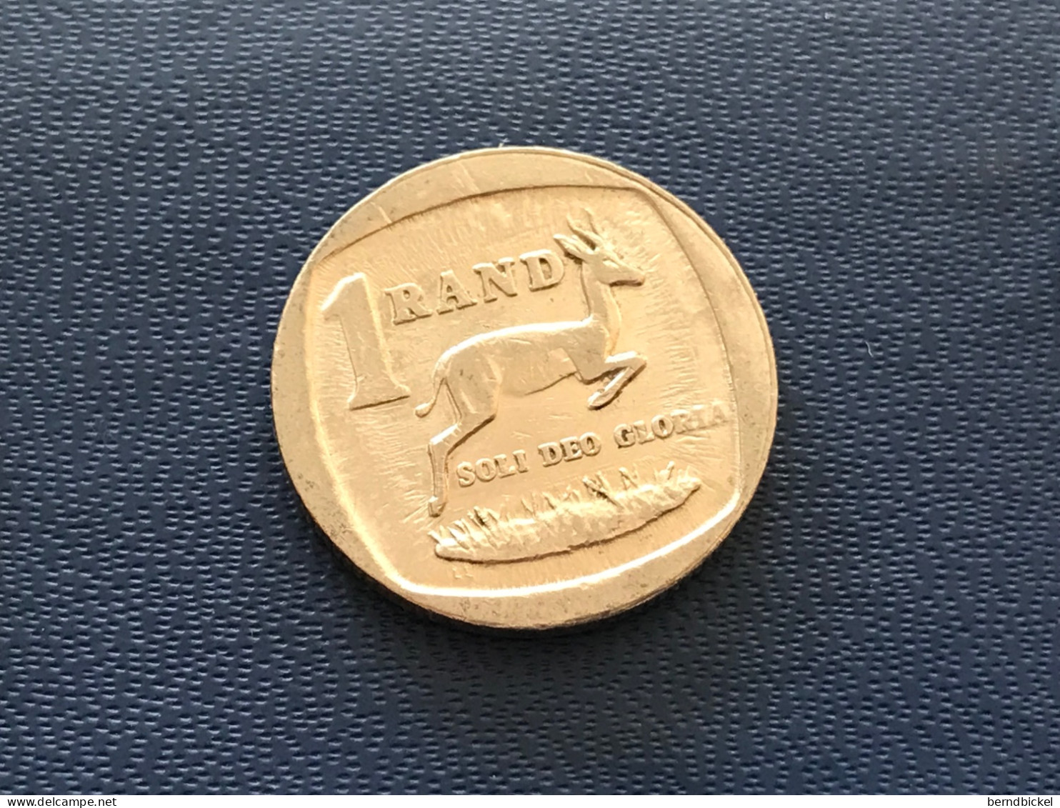 Münze Münzen Umlaufmünze Südafrika 1 Rand 1993 - South Africa