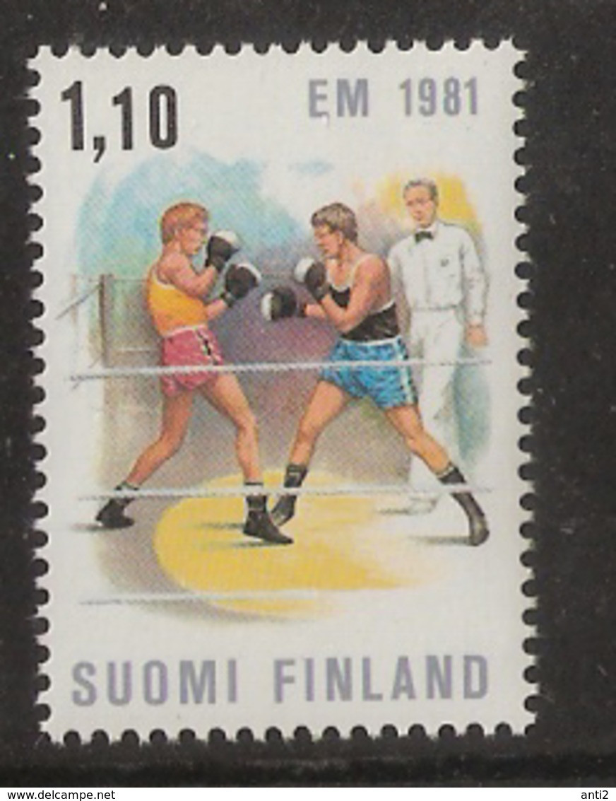 Finland 1981 Box European Championships, Tampere. Boxing Match. Mi 878 MNH(**) - Oblitérés