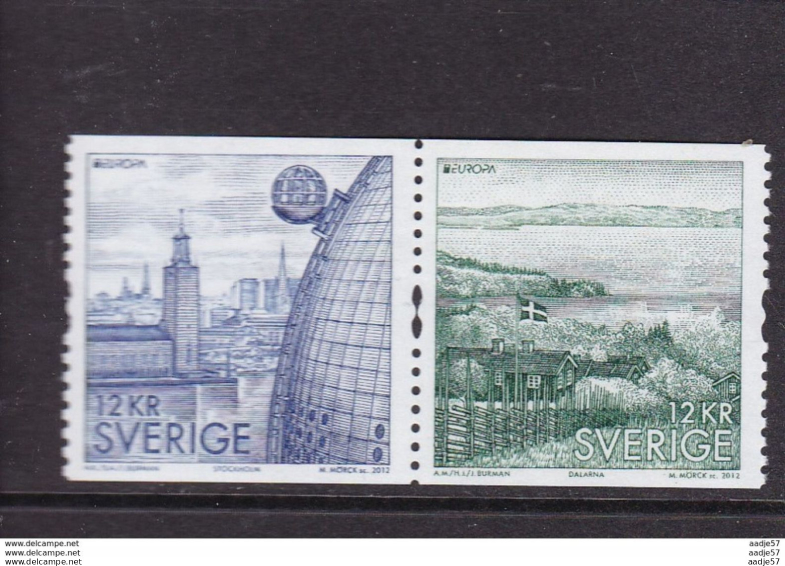 Sweden 2012 Mih. 2855/56 Europa-Cept. Visit Sweden MNH ** - Unused Stamps