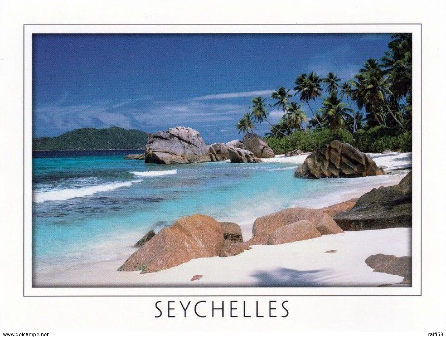 1 AK Seychellen / Seychelles * Insel La Digue - Der Strand Anse Patates Mit Seinen Granitformationen - Ein Traumstrand * - Seychelles