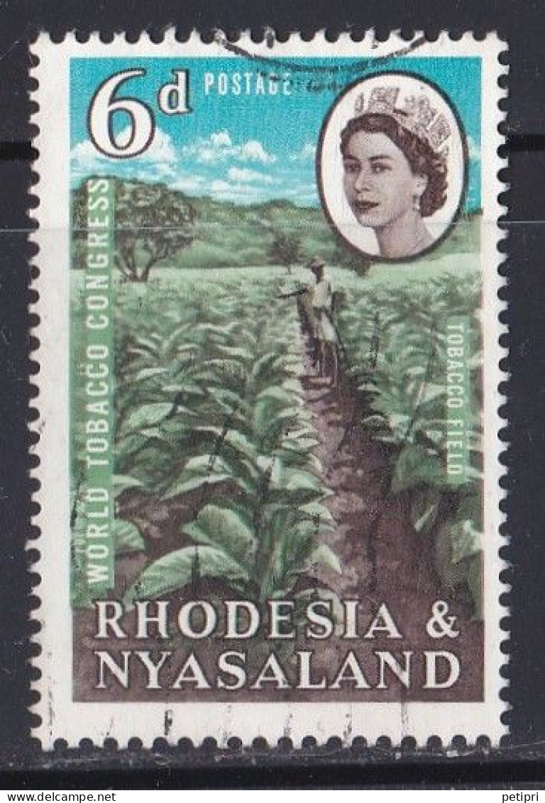 Rhodésie  &  Nyasaland  1959  Y&T N ° 45   Oblitéré - Rhodésie & Nyasaland (1954-1963)