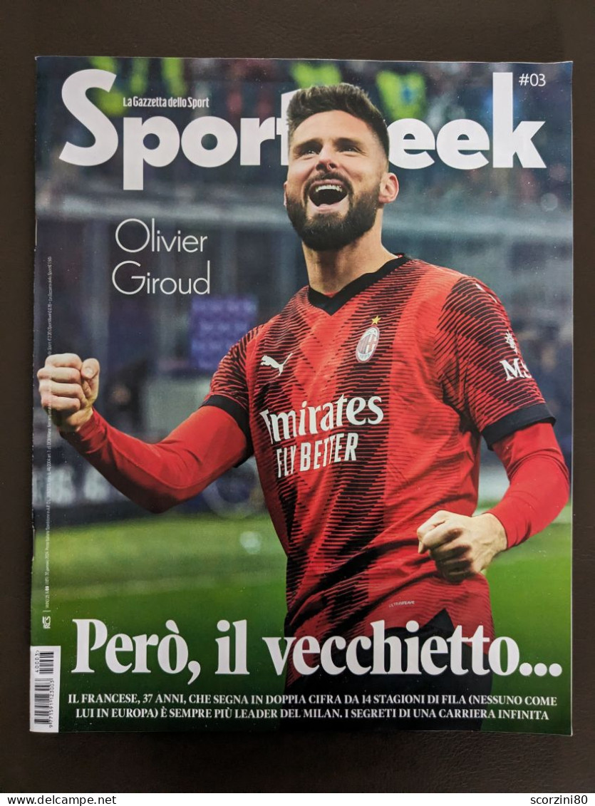 Sport Week N° 1181 (n° 3-2024) Olivier Giroud - Sport