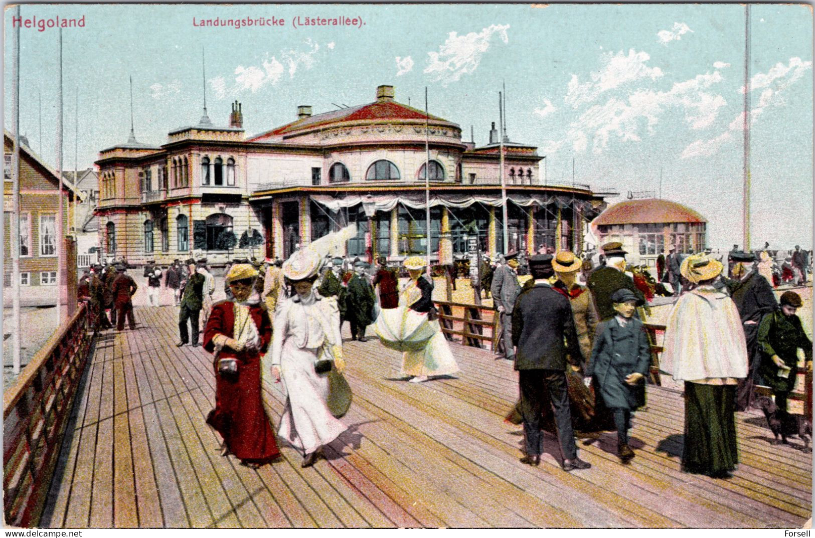 Helgoland , Landungsbrücke (Lästerallee) (Ungebraucht) - Helgoland