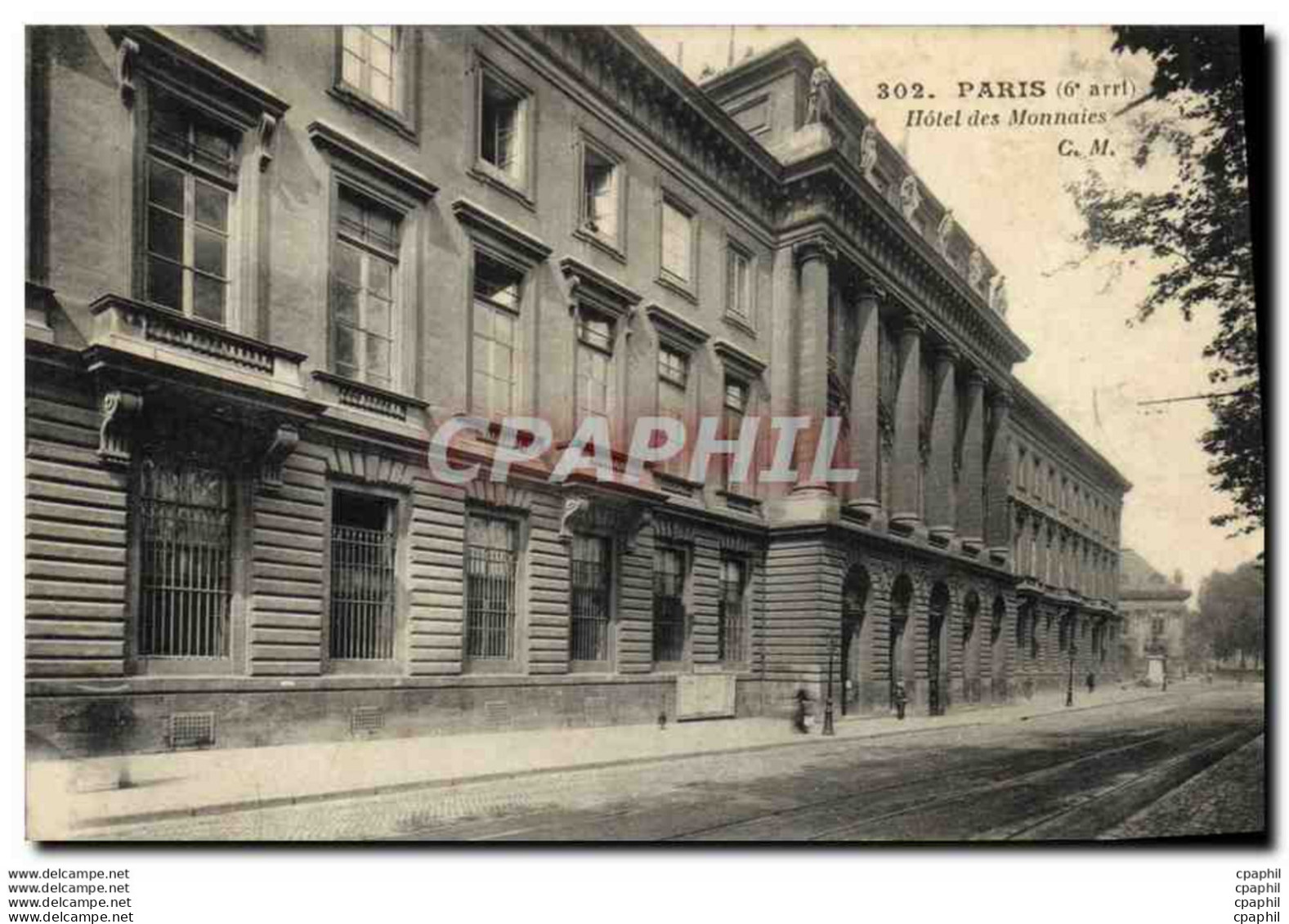 CPA Banque Paris Hotel Des Monnaies - Banche