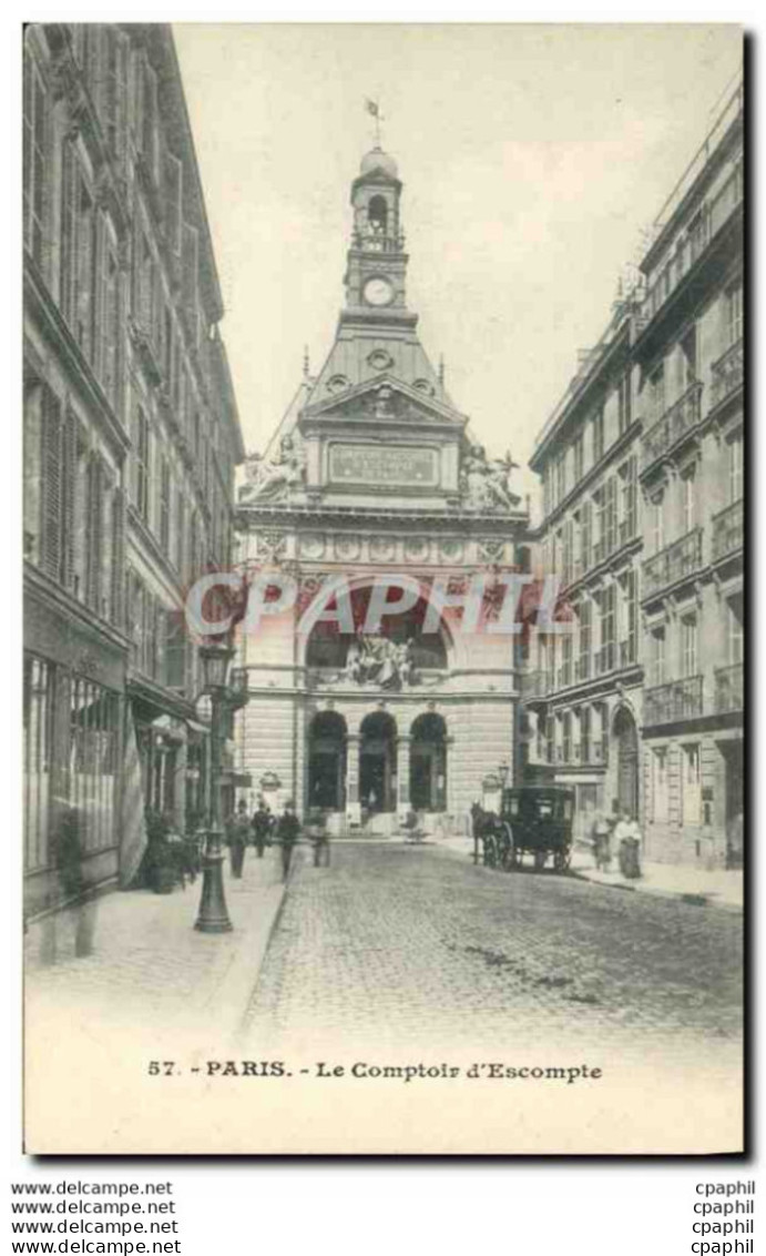 CPA Banque Paris Le Comptoir D&#39Escompte - Banques