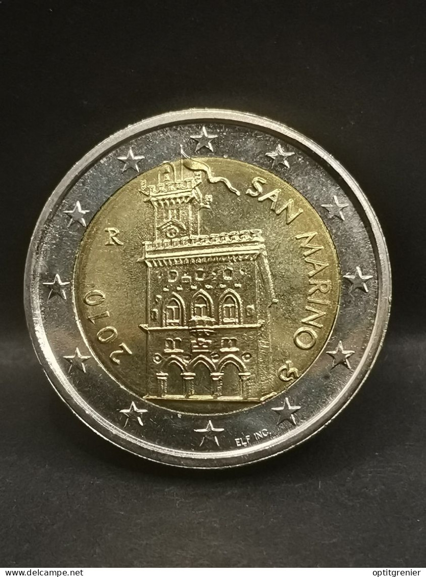 2 EURO 2010 SAINT MARIN / SAN MARINO EUROS - San Marino