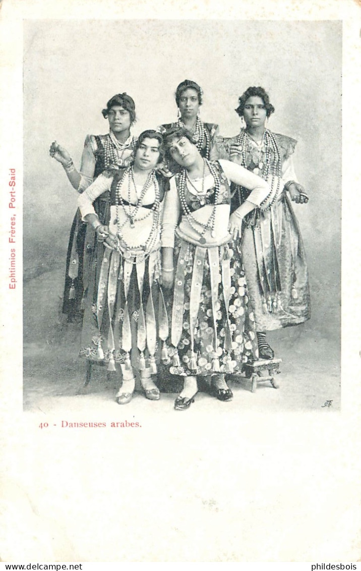 EGYPTE  Danseuses Arabes - Personnes