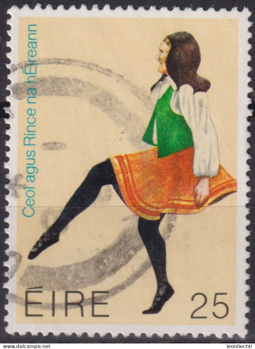 1980 Republik Irland ° Mi:IE 427, Sn:IE 486, Yt:IE 430, Dancing, Traditional Music And Dance - Used Stamps